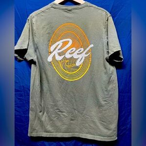 Reef t-shirt olive green